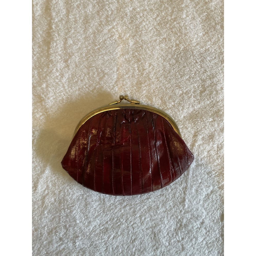 Genuine Eel Skin Leather Wallet